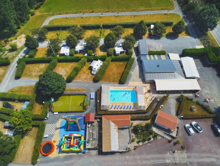 Camping Lac des Charmilles en Normandie.
