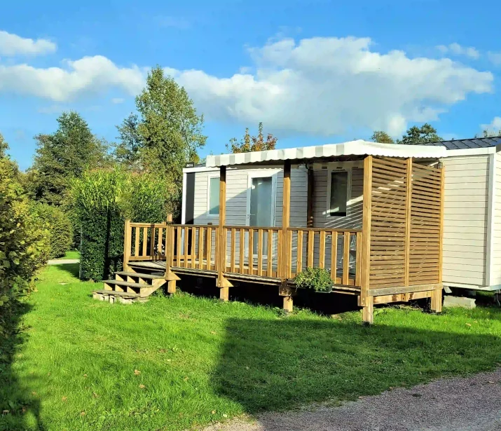Location d'un mobil-home confort en Normandie.